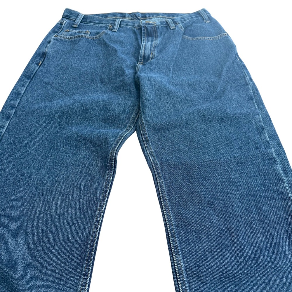 Rural King‎ Mens Dark Wash Denim Jeans 36x30 100 Cotton Made in Madagascar - Picture 3 of 8